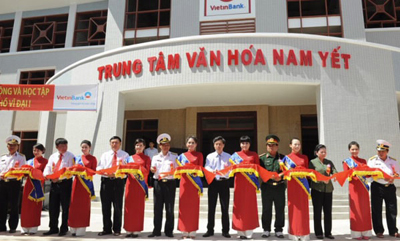 Khánh thành Trung tâm Văn hóa đảo Nam Yết